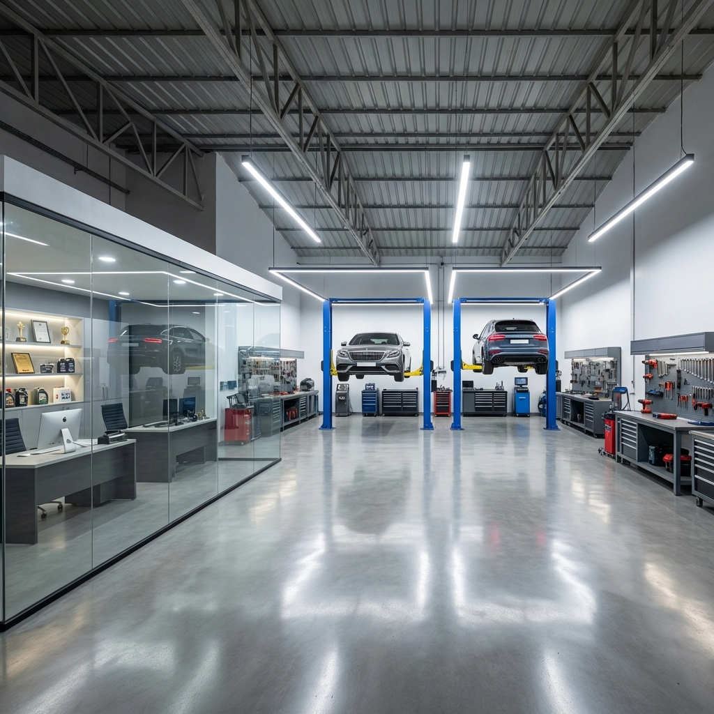 Oto Yasin Geniş Atölye Görünümü